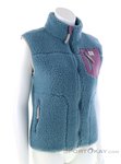 E9 Gretel Fleece Damen Weste-Hell-Blau-M