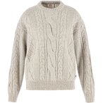 Fjällräven Övik Cable Knit  Damen  Pullover beige Größe M Lifestyle  Schnel