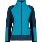 CMP Hybrid  Damen  Softshelljacke blau Größe XXS Trekking  Windabweisend Wasse