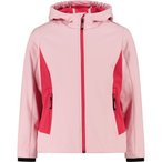 CMP Softshell   Kinder  Softshelljacke rosa Größe 116 Trekking  Wasserabweisen