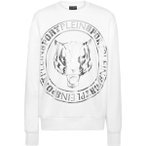 PLEIN SPORT Sweatshirt TIGER, Größe M in Weiß