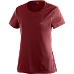 MAIER SPORTS Damen Shirt Waltraud Da-Shirt 1/2 Arm, Größe 46 in Rot