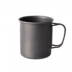 Basic Nature - Titanbecher Gr 375 ml grau