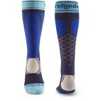 Bridgedale Easy On Skisocken Damen  Skisocken blau Größe 41  Trekking  Widerst