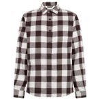KnowledgeCotton Apparel - Regular Fit Checkered Flannel - Hemd Gr S grau