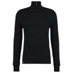 Woolpower - Zip Turtleneck 400 - Longsleeve Gr M schwarz