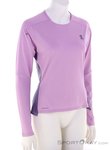 On Performance Long Damen Funktionsshirt-Lila-L