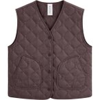 Mazine Damen Basic Light Padded Weste (Größe L, braun)