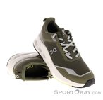 On Cloudnova Youth Kinder Freizeitschuhe-Oliv-Dunkelgrün-4,5