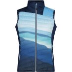 CMP Damen Weste WOMAN HYBRID VEST, Größe 38 in Blau
