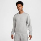 NIKE Herren Shirt M NK CLUB FT CREW, Größe XL in Grau