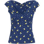 Blutsgeschwister Sunkissed Lovebirds Top Damen  Tanktops blau Größe L Lifestyl