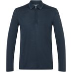 Super.Natural Zip Polo  Herren  Longsleeves blau Größe L Trekking  Hautfreundl