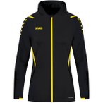 JAKO Damen Trainingsjacke Challenge mit Kapuze, Größe 36 in Schwarz