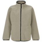 ZIG ZAG - Kid's Root Teddy Fleece Jacket - Fleecejacke Gr 110 beige