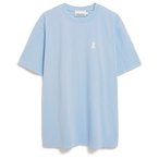 ARMEDANGELS - Maarkos GMT Dye Bike - T-Shirt Gr L blau
