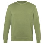 super.natural - Solution Bio Crew - Merinopullover Gr 48/50 - M oliv