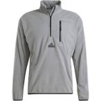 ADIDAS Herren Rolli City Escape Polar Fleece 1/2 Zip, Größe S in Grau