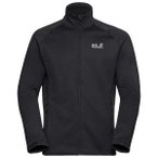 Jack Wolfskin - Peak District Fullzip - Fleecejacke Gr M schwarz