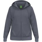 ERIMA Damen Sweatshirt TS Hoody Jacket, Größe 46 in Grau