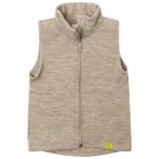 Engel - Kid's Weste - Merinoweste Gr 140 beige