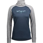SCOTT Damen Pullover SCO High Neck Shirt W's Defined Merino, Größe XS in Grau