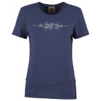 E9 - Women's Bonny - T-Shirt Gr XXS blau