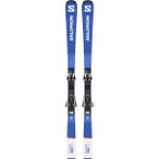 SALOMON Kinder Racing Ski T S/RACE FIS Jr SL/JrTrak+, Größe 145 in Blau