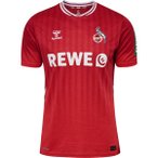 HUMMEL Herren Trikot 1FCK 25/26 AWAY JERSEY S/S, Größe S in Rot