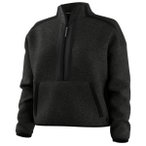 Smartwool - Women's Second Cut Fleece 1/2 Zip - Fleecepullover Gr XS schwarz