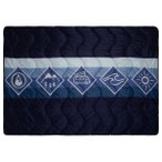 Wave Hawaii - Multifunc Outdoor Blanket D2 - Decke Gr 200 x 140 cm  Blau