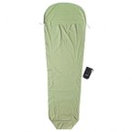 Cocoon - MummyLiner Organic Cotton - Reiseschlafsack Gr 241 x 90/56 cm  Grün