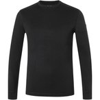 Super.Natural Lux Base  Herren  Langarm Unterhemden schwarz Größe L   Hautfreu