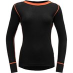 Devold Basic  Damen  Langarm Unterhemden schwarz Größe XL Trekking  Hautfreund