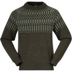 Bergans Nordmarka Merino  Herren  Pullover oliv Größe S Lifestyle  Schnell tro