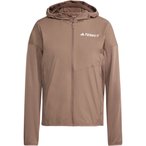 adidas Terrex Xperior Climawarm Wind   Damen  Softshelljacke braun Größe L Tre