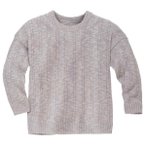 disana - Kid's Leinen-Pullover - Pullover Gr 110/116 grau