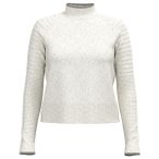 Smartwool - Women's Edgewood Mock Neck Sweater - Merinopullover Gr L weiß