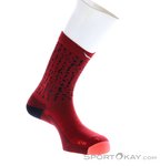 Salewa Mountain Trainer Damen Wandersocken-Dunkel-Rot-42-44