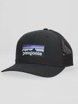 Patagonia P-6 Logo Trucker Cap black Gr. Uni