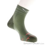 Salewa Eagle Light QRT Damen Socken-Oliv-Dunkelgrün-42-44