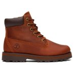 Timberland - Kid's Courma Mid Lace Up Boot - Freizeitstiefel 36 braun/rot