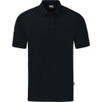 JAKO Unisex Polo Organic Stretch, Größe XL in Schwarz
