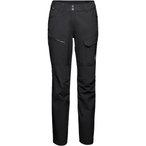 Mammut Zinal Hybrid Hose Damen  Softshellhose schwarz Größe S Trekking  Wasser