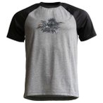 Zimtstern - Riderz MTB Tee S/S - Radtrikot Gr M grau