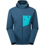 Mountain Equipment Echo   Damen  Softshelljacke blau Größe M Bergsteigen | Hoc