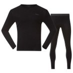 Bergans - Allround Merino Baselayer Set - Merinounterwäsche Gr S schwarz