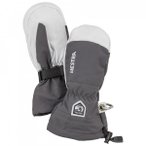 Hestra - Kid's Army Leather Heli Ski Mitt - Handschuhe Gr 4 grau