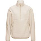 Jack Wolfskin Damen Lite Curl Half Zip Pullover (Größe XL, beige)