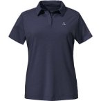 SCHÖFFEL Damen Polo Polo Shirt Ramseck L, Größe 40 in Blau